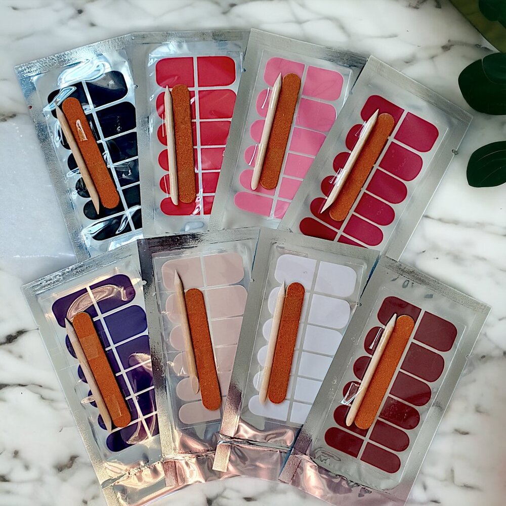 Nail Polish Strips, 8 Pk - Picture 2 of 4